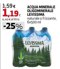 Levissima - Acqua Minerale Oligominerale