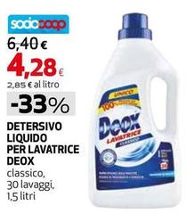 Deox - Detersivo Liquido Per Lavatrice