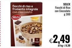 Selex - Fiocchi Di Riso Con Cioccolato