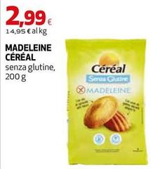 Cereal bio - Madeleine