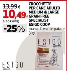Coop - Crocchette Per Cane Adulto Medium & Large Grain Free Specialist
