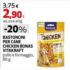 Vitakraft - Bastoncini Per Cane Chicken Bonas