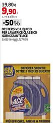 Ace - Destersiovo Liquido Per Lavatrice Classico Igienizzante
