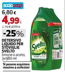 Svelto - Detersivo Liquido Per Stoviglie