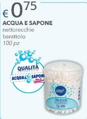 Acqua panna - Nettorescchie Barattolo