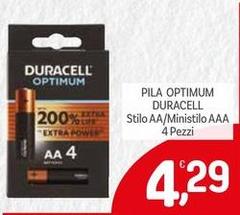 Duracell - Pila Optimum