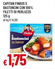 Capitan Findus - 5 Bastoncini Con 100% Filetti Di Merluzzo