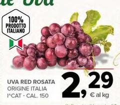 Uva Red Rosata