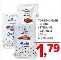 Mandul - Tortino Babi Choc/Stelline/ Mirtilli
