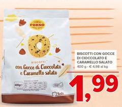 Todis - Biscotti Con Gocce Di Cioccolato E Caramello Salato