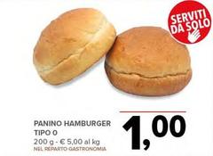 Solo - Panino Hamburger Tipo O