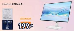 Lenovo - Monitor L27H-4A 67C0UAC6IT