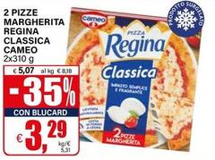 Cameo - 2 Pizze Margherita Regina Classica