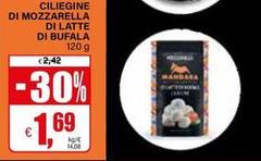 Mandara - Ciliegine Di Mozzarella Di Latte Di Bufala