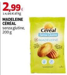 Cereal bio - Madeleine