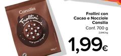 Consilia - Frollini Con Cacao E Nocciole