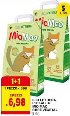 Mio Mao - Eco Lettiera Per Gatto Fibre Vegetali