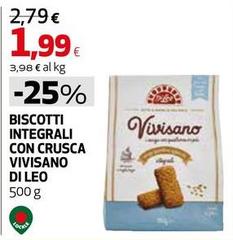 Di Leo - Biscotti Integrali Con Crusca