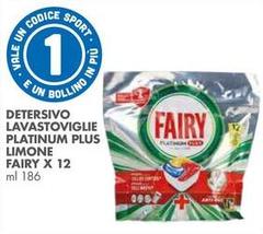 Fairy - Detersivo Lavastoviglie Platinum Plus Limone