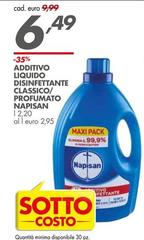 Napisan - Additivo Liquido Disinfettante Classico/Profumato