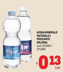 Dolomia - Acqua Minerale Naturale/Frizzante