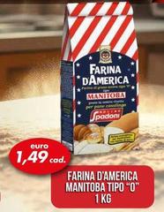 Farina D'America Manitoba Tipo 