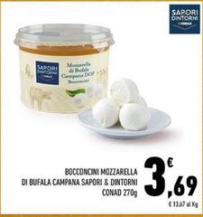Conad - Bocconcini Mozzarella Di Bufala Campana Sapori & Dintorni