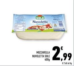 Sole - Mozzarella Nuvoletta