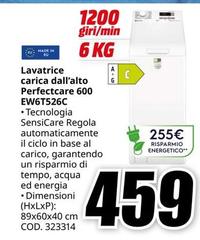 De Longhi - Lavatrice Carica Dall'Alto Perfectcare 600 EW6T526C