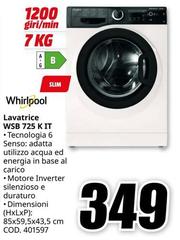 Whirlpool - Lavatrice WSB 725 K IT