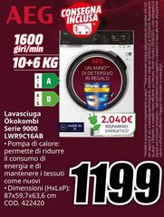 Acer - Lavasciuga Okokombi Serie 9000 LWR9C16AB