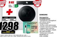 Samsung - Asciugatrice DV90D8748KSE