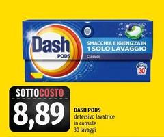 Dash - Pods Detersivo Lavatrice In Capsule