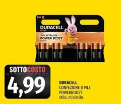Duracell - Confezione 8 Pile Powerboost