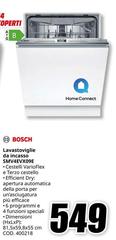 Bosch - Lavastoviglie Da Incasso SWW4E4009E