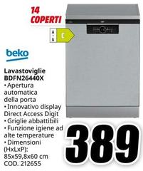 Beko - Lavastoviglie BDFN26440X