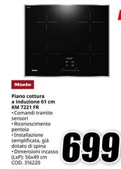 Miele - Piano Cottura A Induzione 6l Cm Km 722l Fm