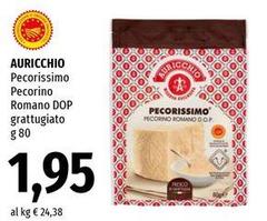 Auricchio - Pecorissimo Pecorino Romano DOP Grattugiato