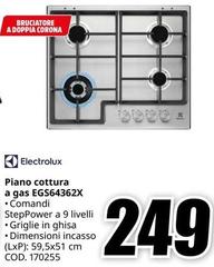 Electrolux - Piano Cottura A Gas EGS64362X