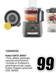 Kenwood - Robot FDP31.360GY