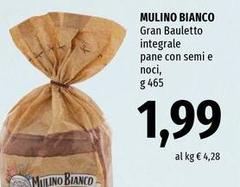 Mulino Bianco - Gran Bauletto Integrale Pane Con Semi E Noci