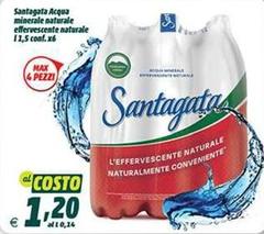 Santagata - Acqua Minerale Naturale Effervescente Naturale
