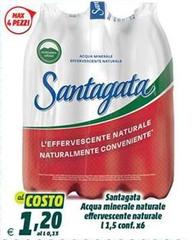 Santagata - Acqua Minerale Naturale Effervescente Naturale