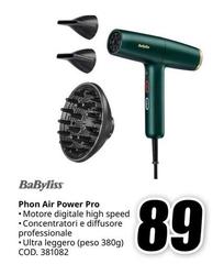 Babyliss - Phon Air Power Pro