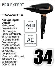 Rowenta - Asciugacapelli CV8840