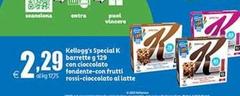 Kelloggs - Special K Barrette Con Cioccolato Fondente Con Frutti Rossi-Cioccolato Al Latte