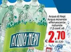 Acqua di nepi - Acqua Minerale Effervescente Naturale