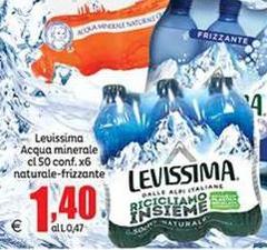 Levissima - Acqua Minerale Naturale-frizzante