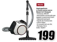 Miele - Aspirapolvere A Traino Senza Sacco Boost CX 1 Parquet