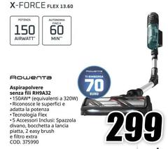 Rowenta - Aspirapolvere Senza Fil RH9A32